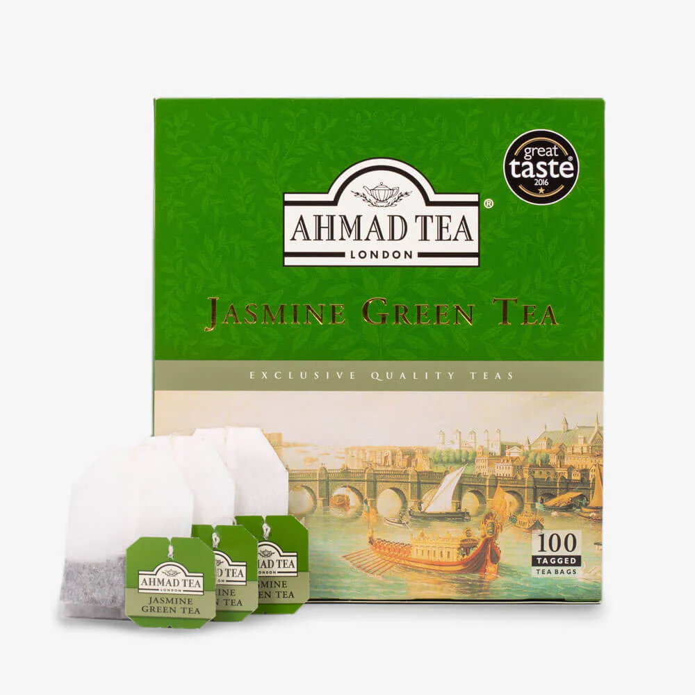 12 x 100 Teabag Jasmine Green Tea - Image 3
