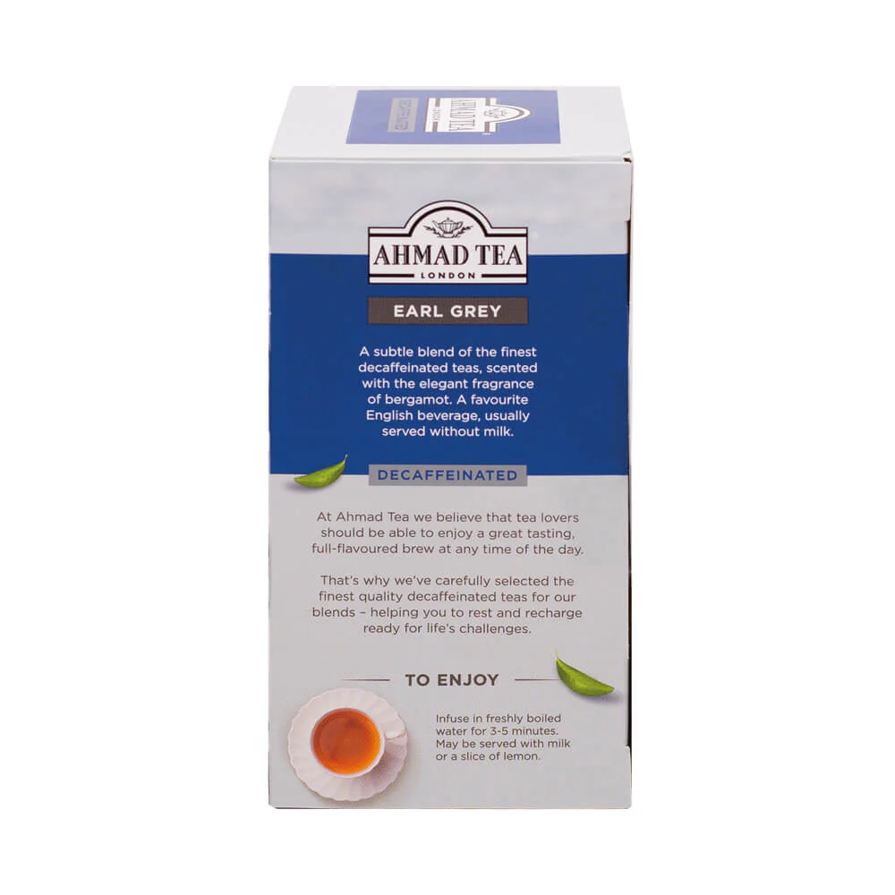 Decaffeinated Earl Grey Tea - Teabags - Image 3
