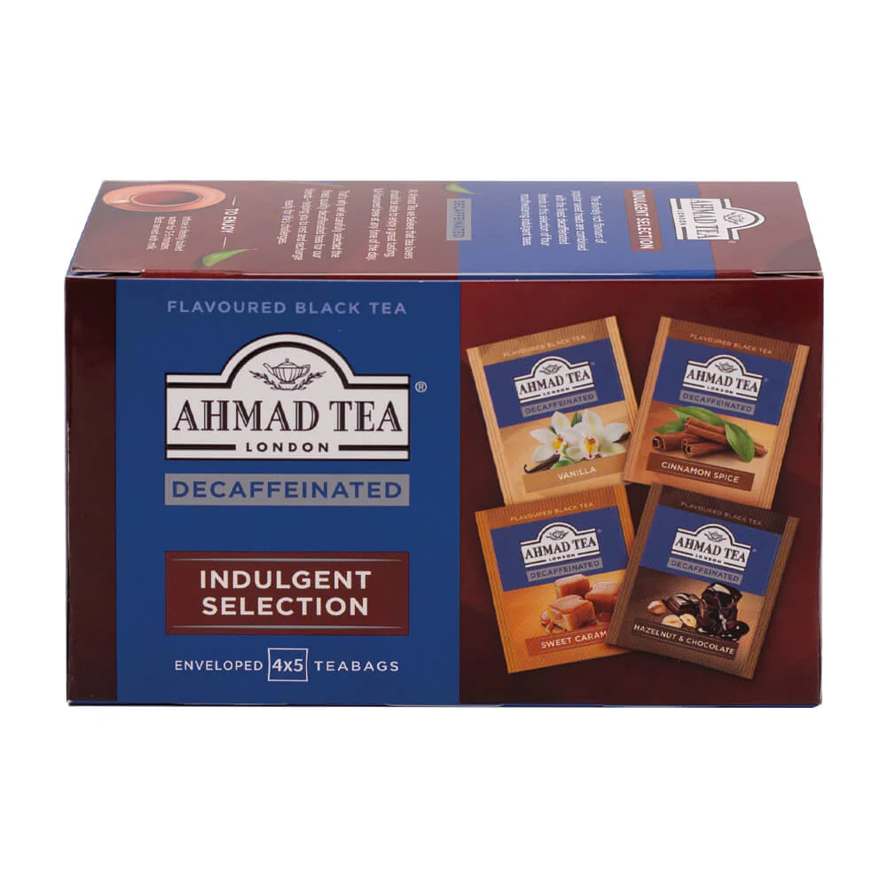 Decaffeinated Indulgent Selection of 4 Black Teas - Teabags - Image 3