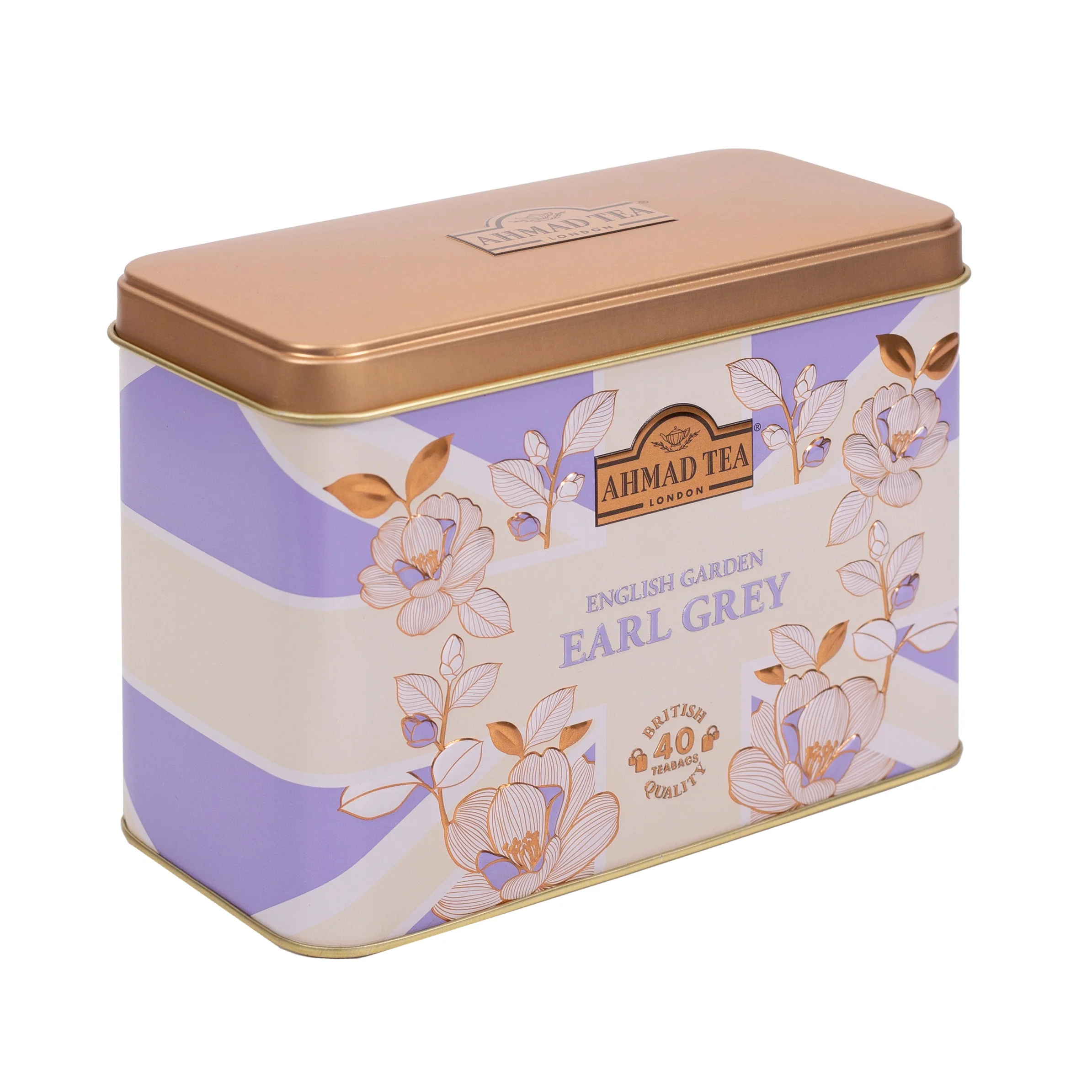 Earl Grey Tea - 40 Teabags in Caddy from English Garden Collection - Image 3
