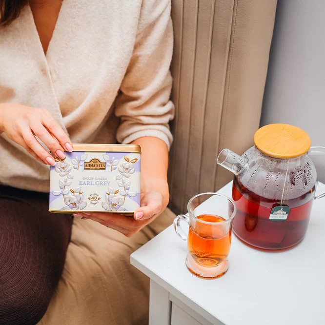 English Breakfast Tea - 40 Teabags in Caddy from English Garden Collection - Image 4