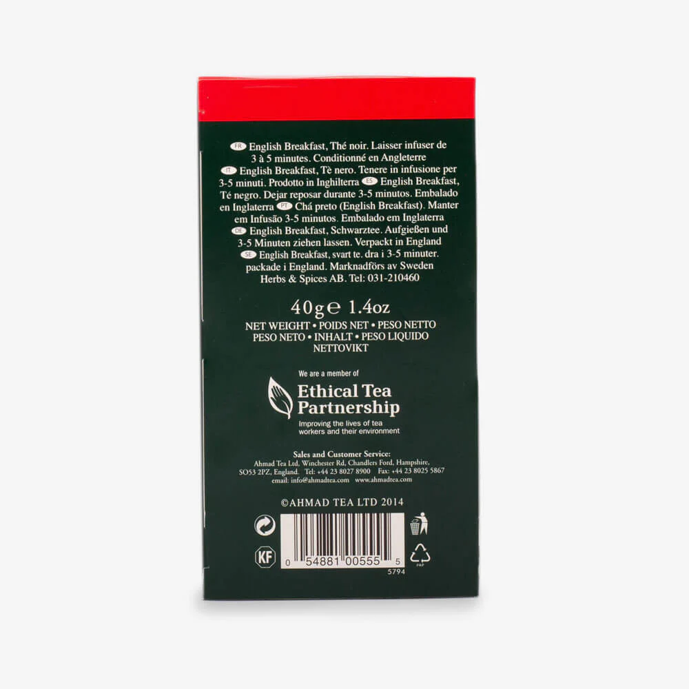 English Breakfast Tea - 6 x 20 Teabags Subscription - Image 6