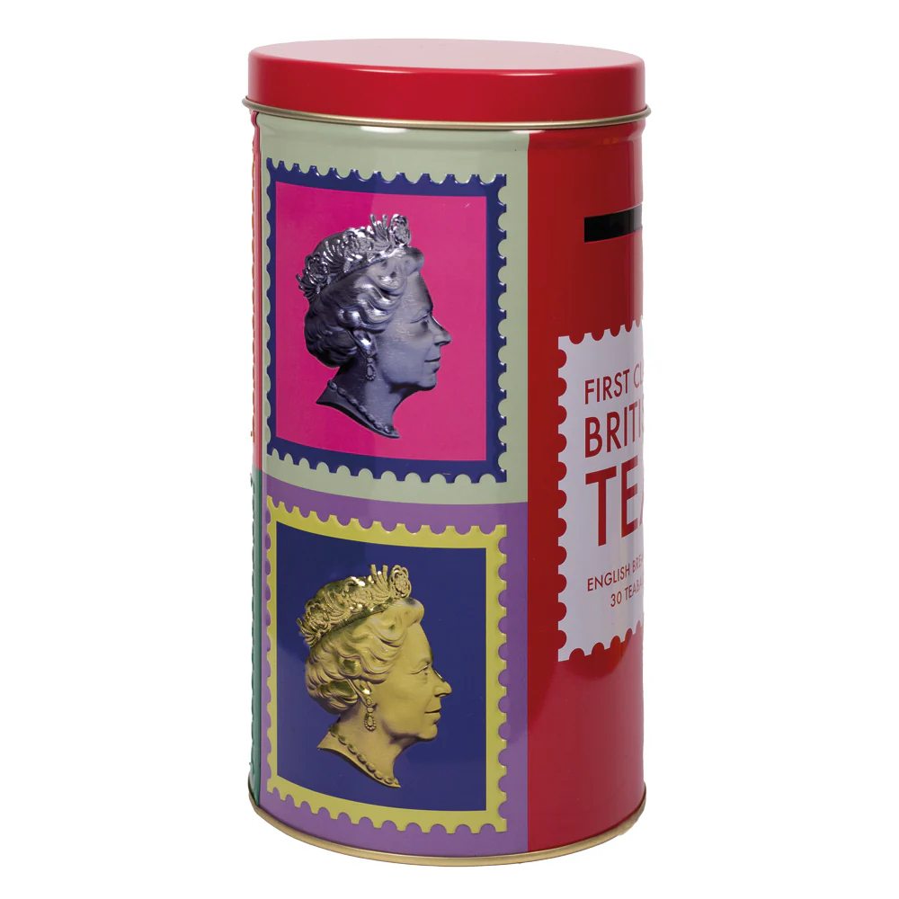 First Class Post Box Caddy with English Breakfast Tea - 30 Teabags - Image 3
