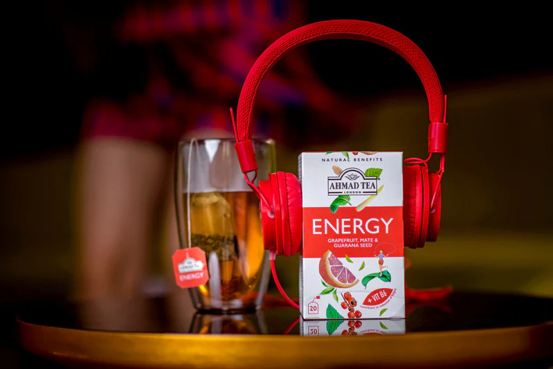 Grapefruit, Mate & Guarana Seed "Energy" Infusion - Teabags - Image 6