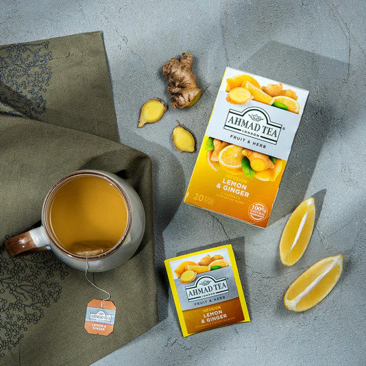 Lemon & Ginger Infusion - Teabags - Image 8