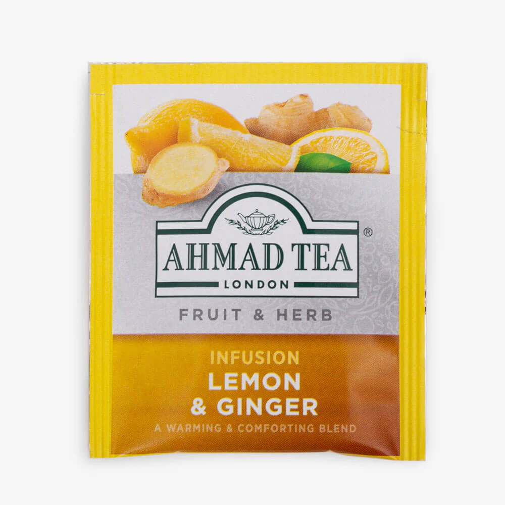 Lemon & Ginger Infusion Tea- 6 x 20 Teabags Subscription - Image 8