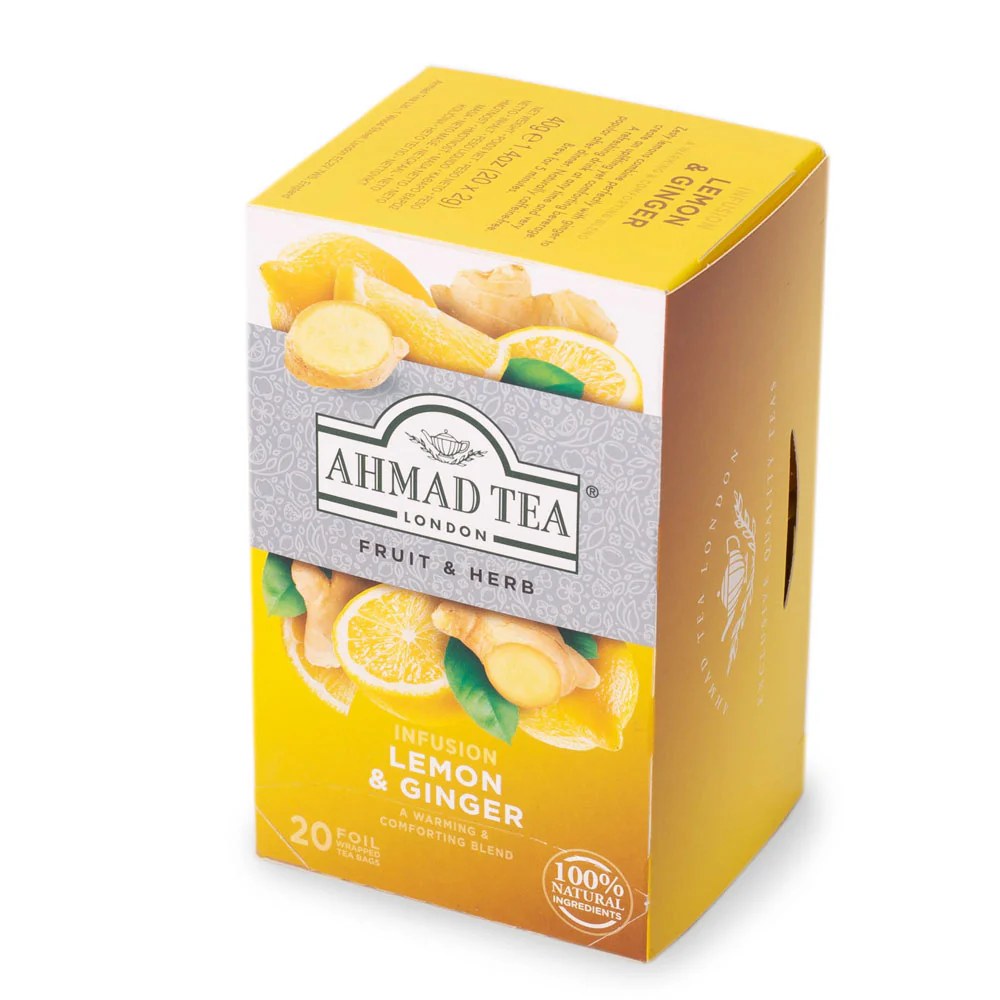 Lemon & Ginger Infusion - Teabags - Image 5