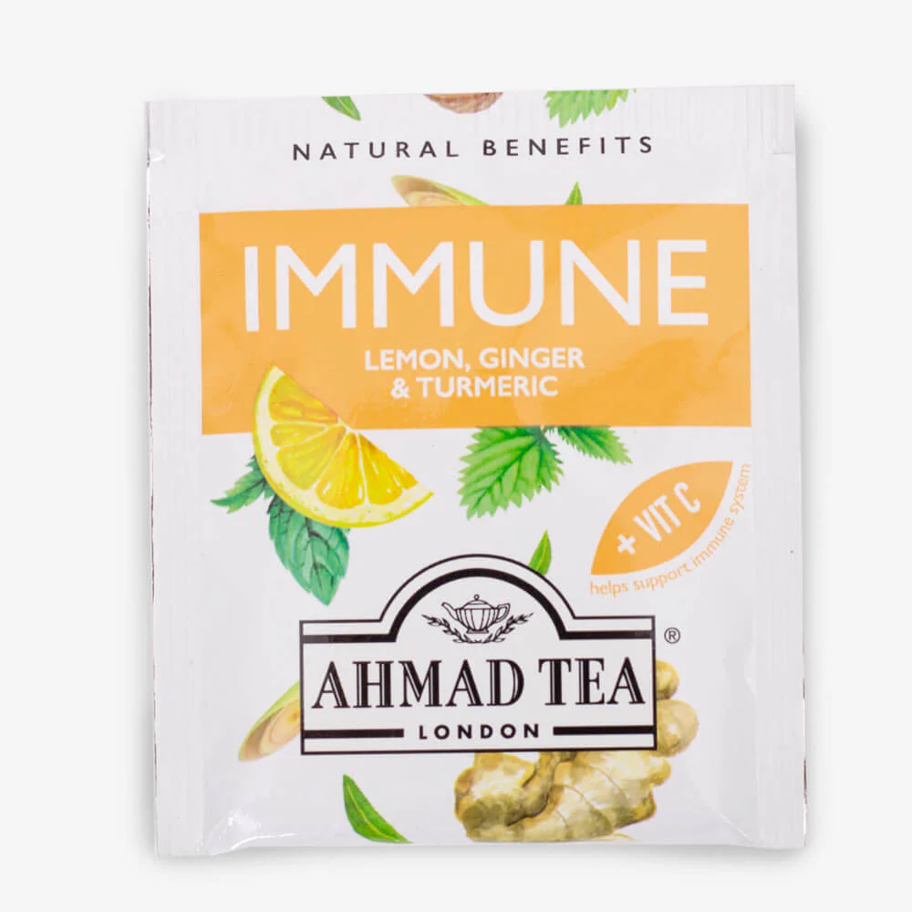 Lemon, Ginger & Turmeric "Immune" Infusion Tea - 6 x 20 Teabags Subscription - Image 10