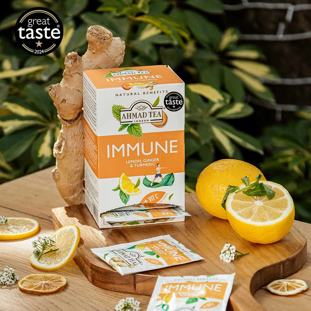 Lemon, Ginger & Turmeric "Immune" Infusion - Teabags - Image 7