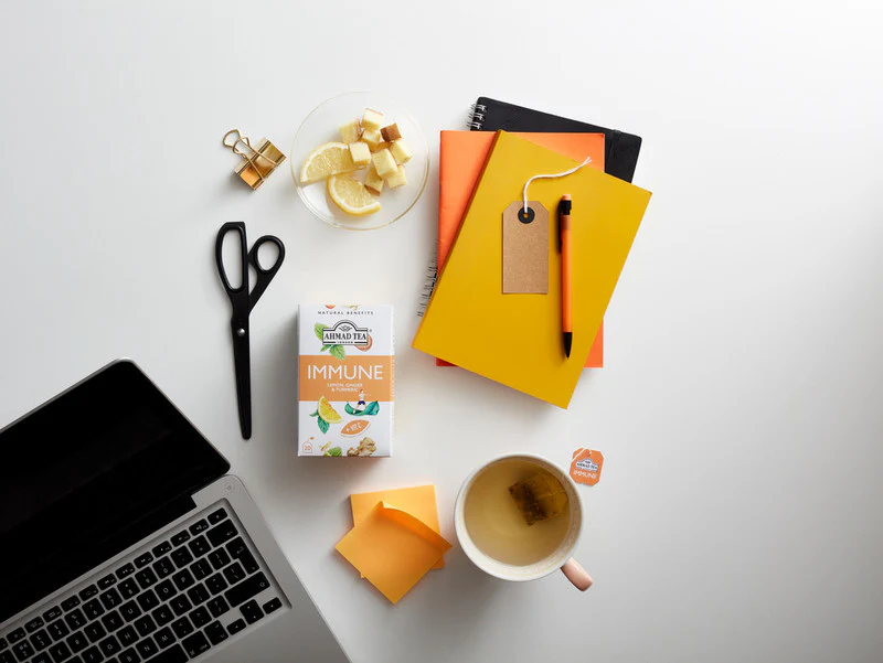 Lemon, Ginger & Turmeric "Immune" Infusion - Teabags - Image 8