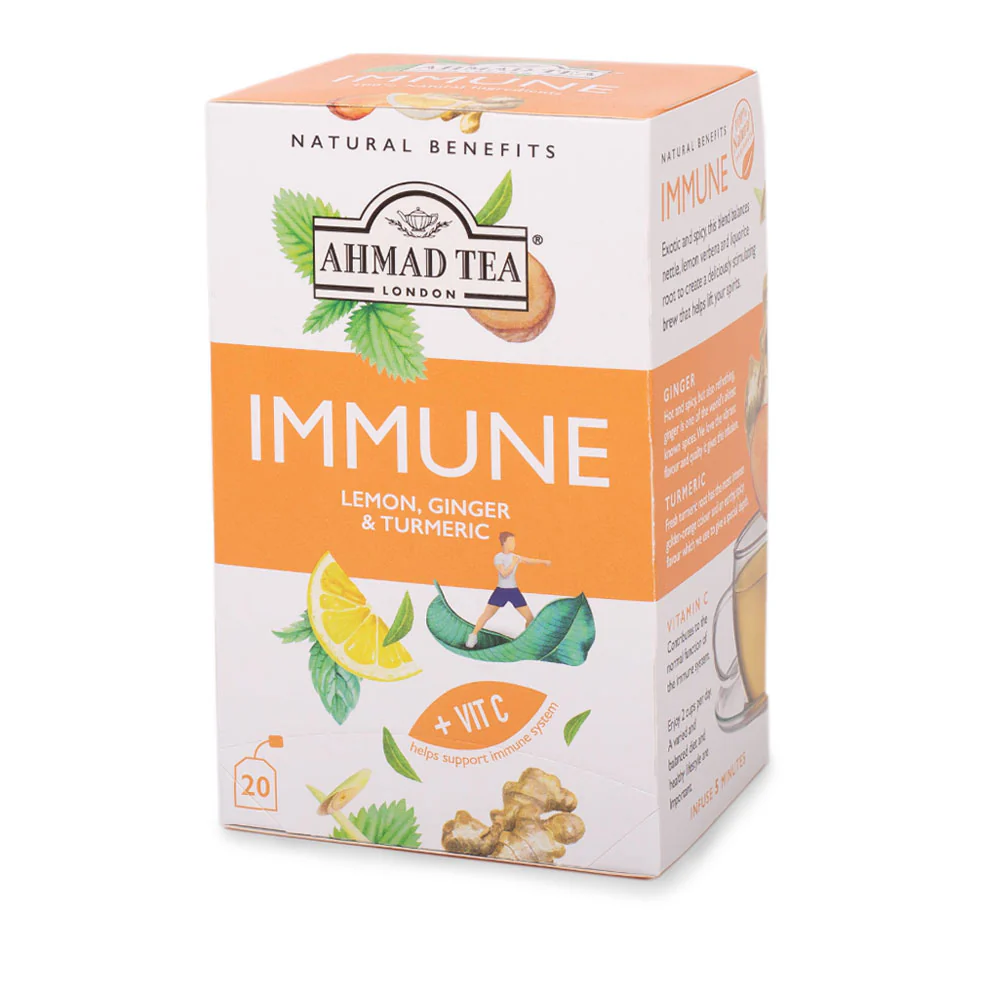 Lemon, Ginger & Turmeric "Immune" Infusion - Teabags - Image 5