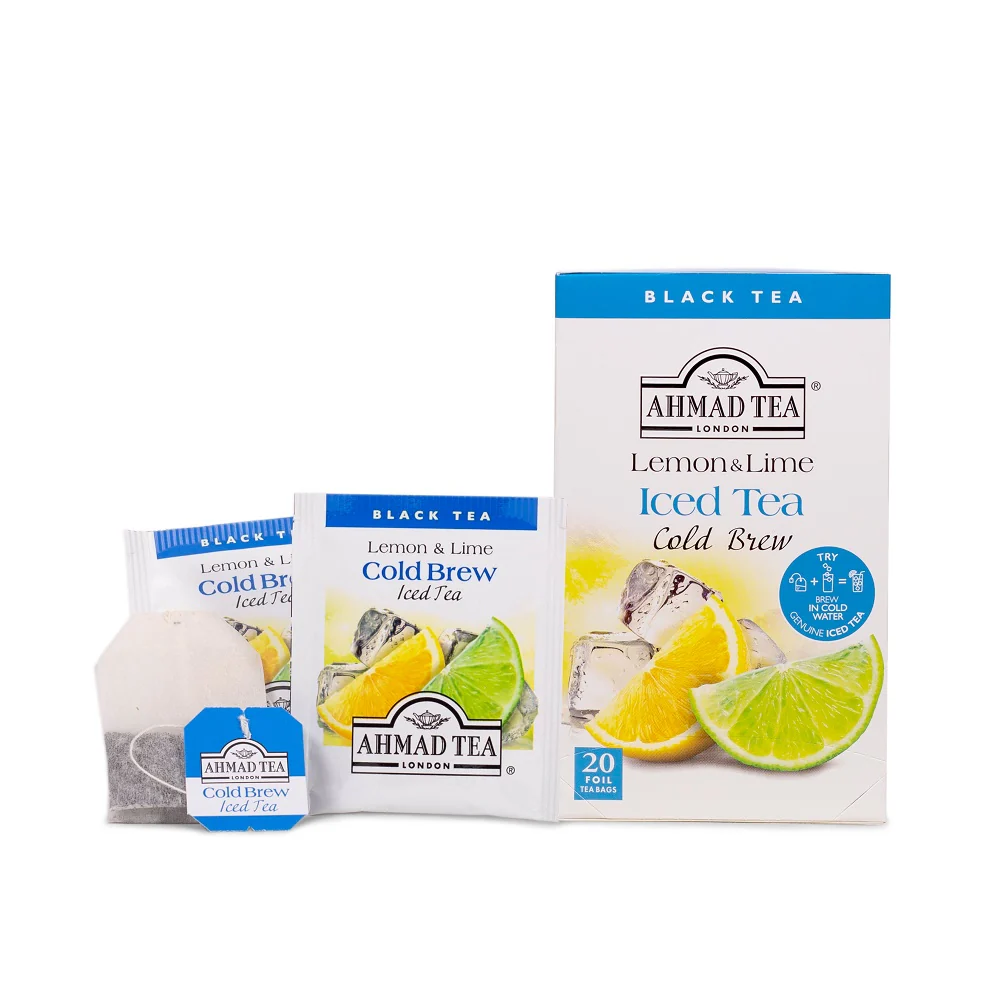Lemon & Lime Cold Brew Iced Tea - Teabags - Image 3