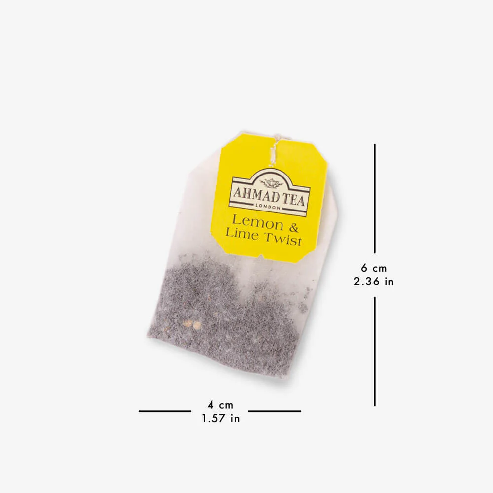 Lemon & Lime Twist Fruit Black Tea -  6 x 20 Teabags Subscription - Image 4