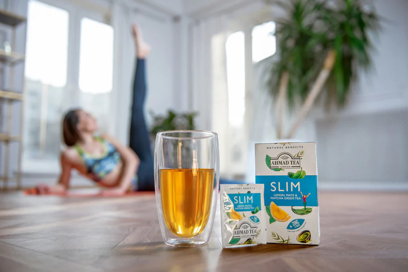 Lemon, Mate & Matcha Green Tea "Slim" Infusion - Teabags - Image 6