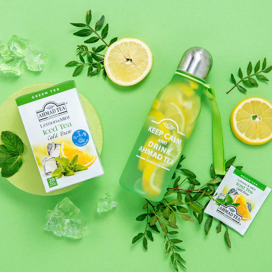 Lemon & Mint Cold Brew Iced Green Tea - 6 x 20 Teabags Subscription - Image 11