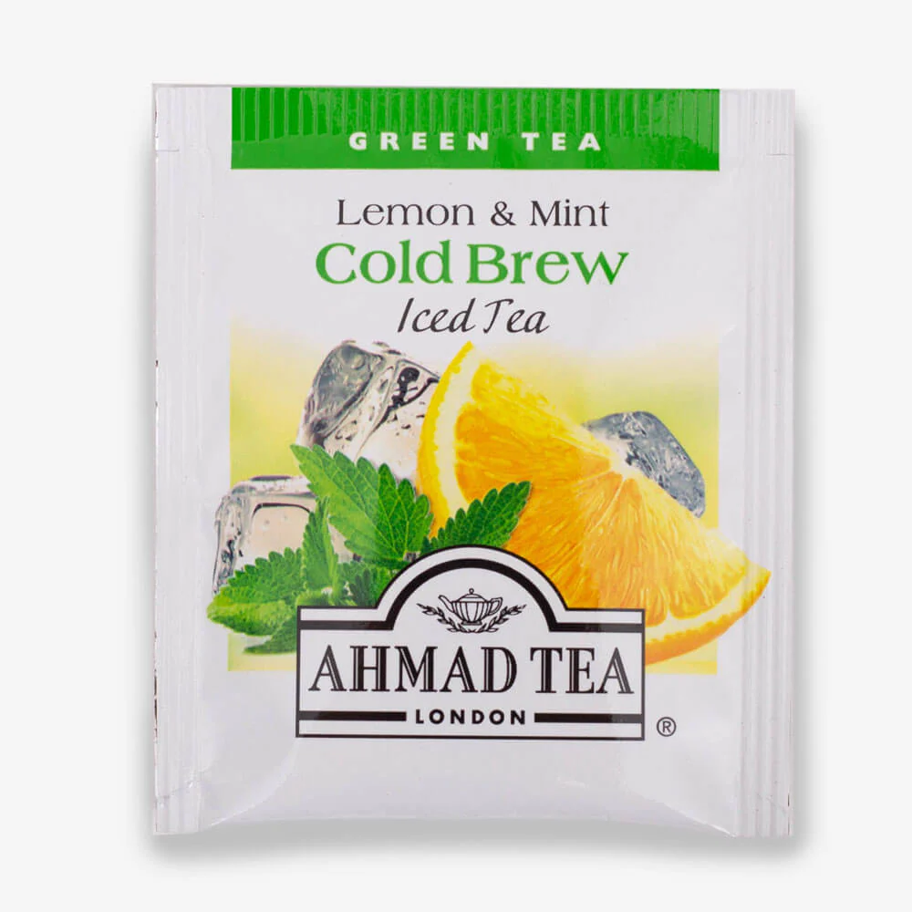 Lemon & Mint Cold Brew Iced Green Tea - 6 x 20 Teabags Subscription - Image 8