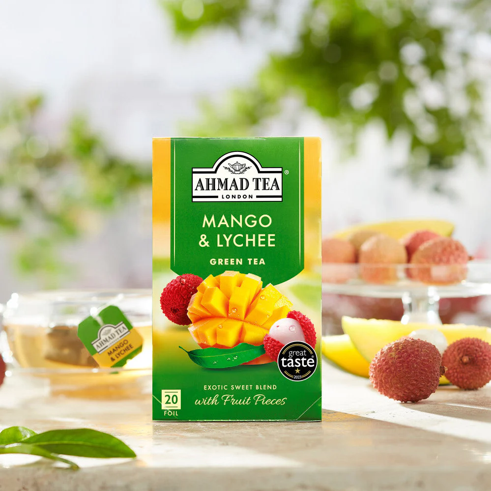 Mango & Lychee Green Tea - Teabags - Image 3