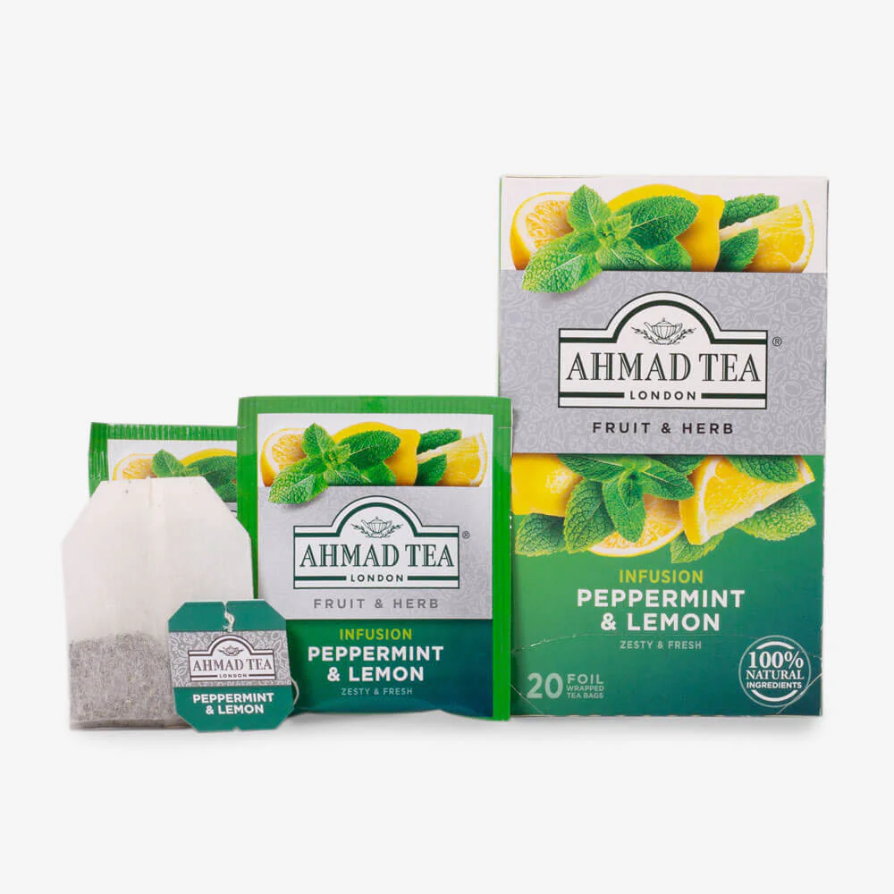 Peppermint & Lemon Infusion - Teabags - Image 3