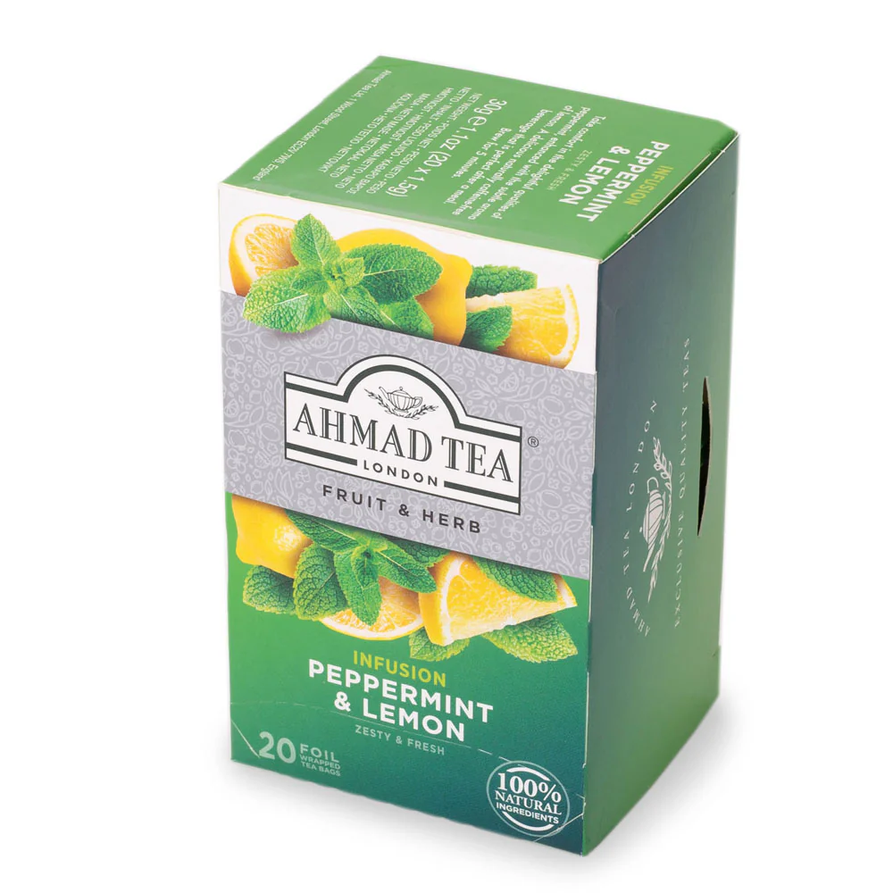 Peppermint & Lemon Infusion - Teabags - Image 4