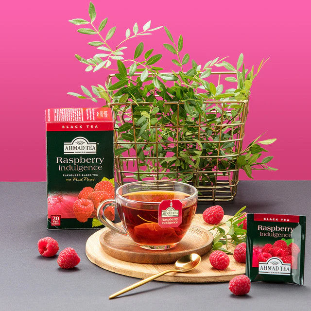 Raspberry Indulgence Fruit Black Tea - Teabags - Image 3