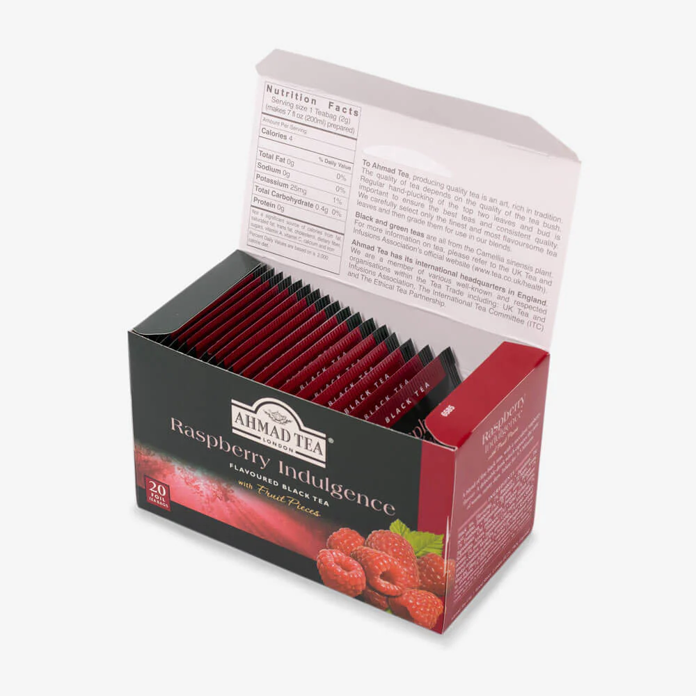 Raspberry Indulgence Fruit Black Tea - 6 x 20 Teabags Subscription - Image 7