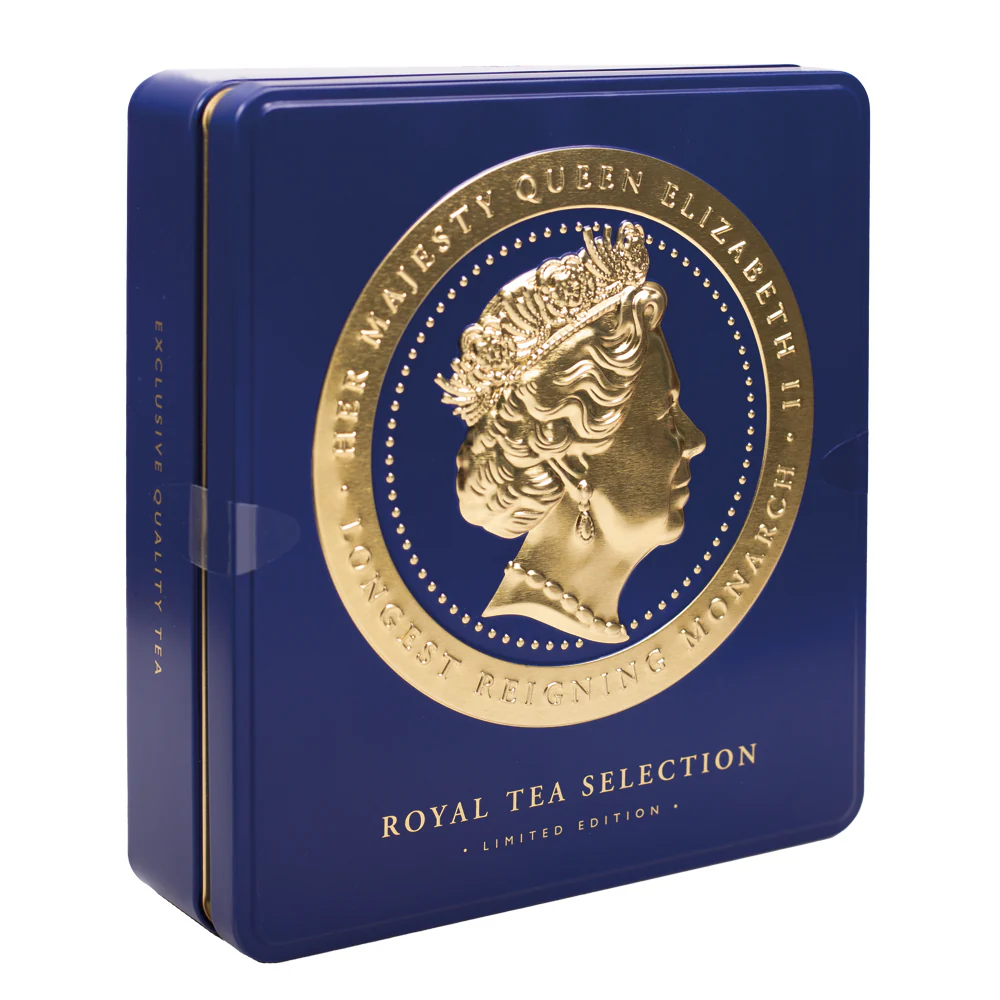 Royal Tea Selection Cameo Blue Caddy - 32 Teabags - Image 3