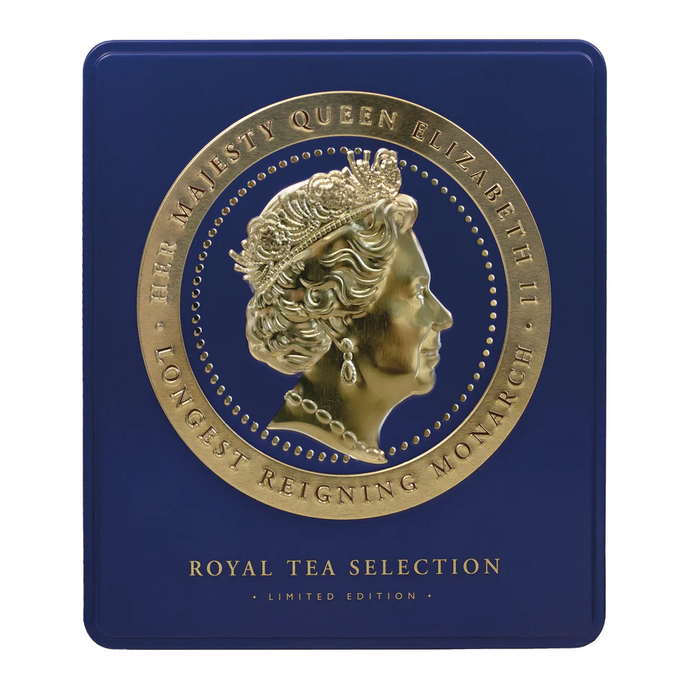 Royal Tea Selection Cameo Blue Caddy - 32 Teabags - Image 5