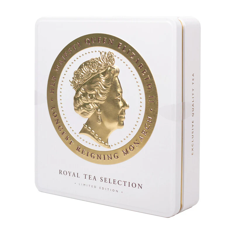 Royal Tea Selection Cameo Ivory Caddy - 32 Teabags - Image 3