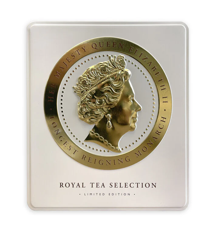 Royal Tea Selection Cameo Ivory Caddy - 32 Teabags - Image 4