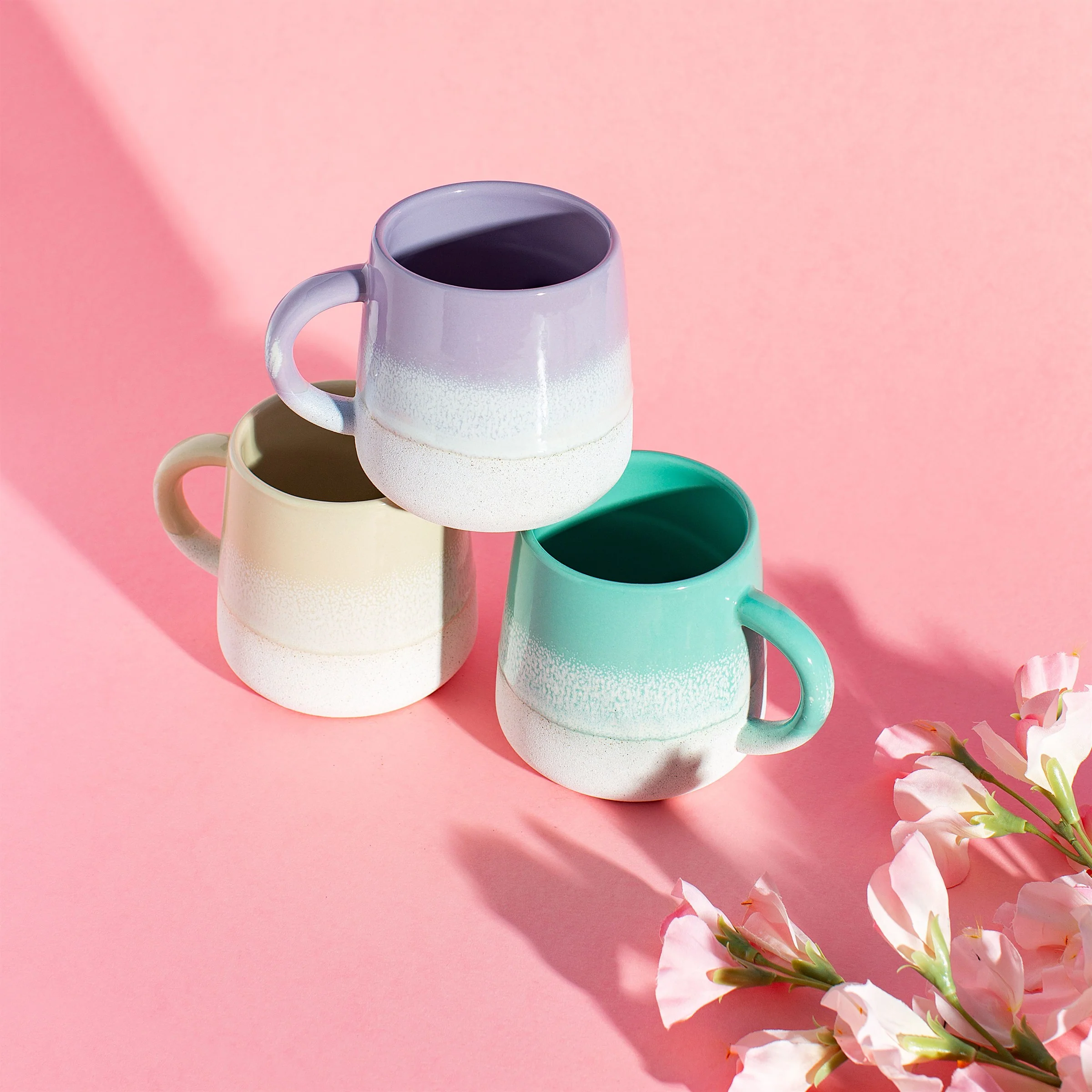 Sass & Belle Mojave Glaze Lilac Mug - 360ml - Image 3