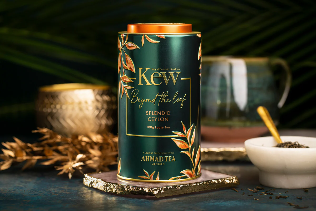 Splendid Ceylon Tea - 100g Loose Leaf Caddy from Kew Gardens Beyond the Leaf Collection - Image 4