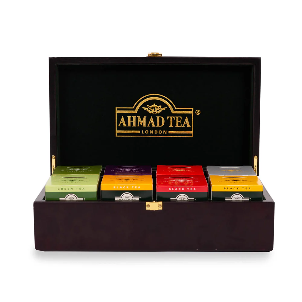 Tea Keeper Wooden Compartment Box - Image 5