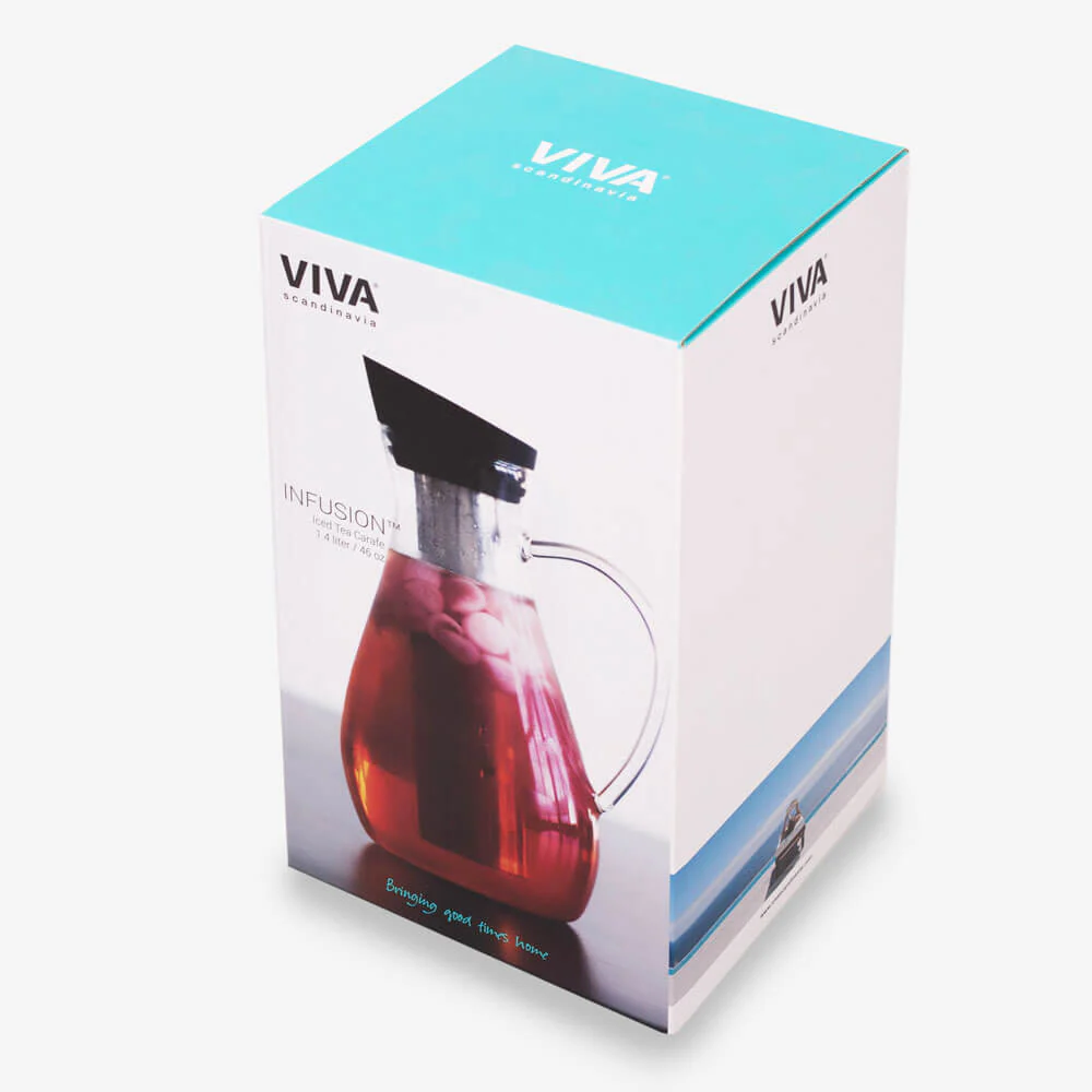 Viva Scandinavia Glass Iced Tea Infusion Carafe - Image 5