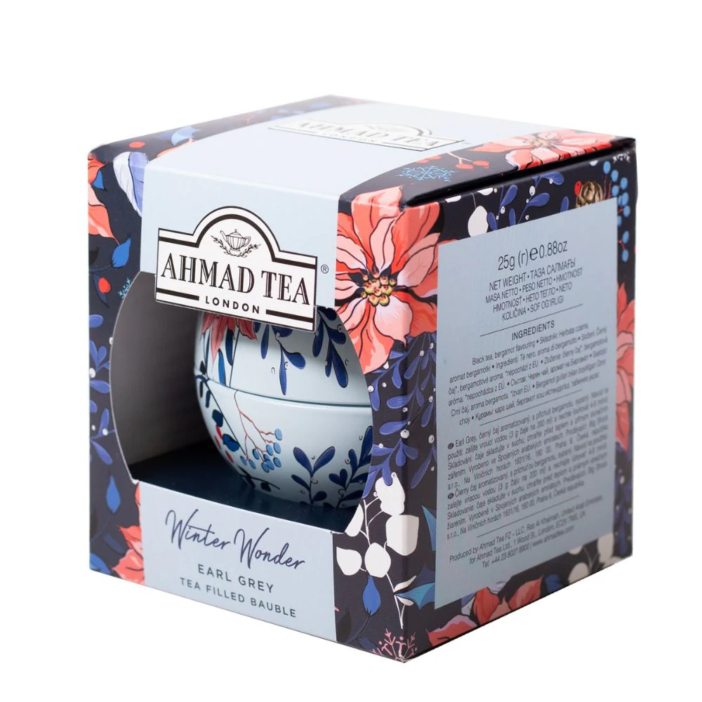 Winter Wonder Christmas Tree Tea Bauble - 25g Loose Earl Grey Tea - Image 5