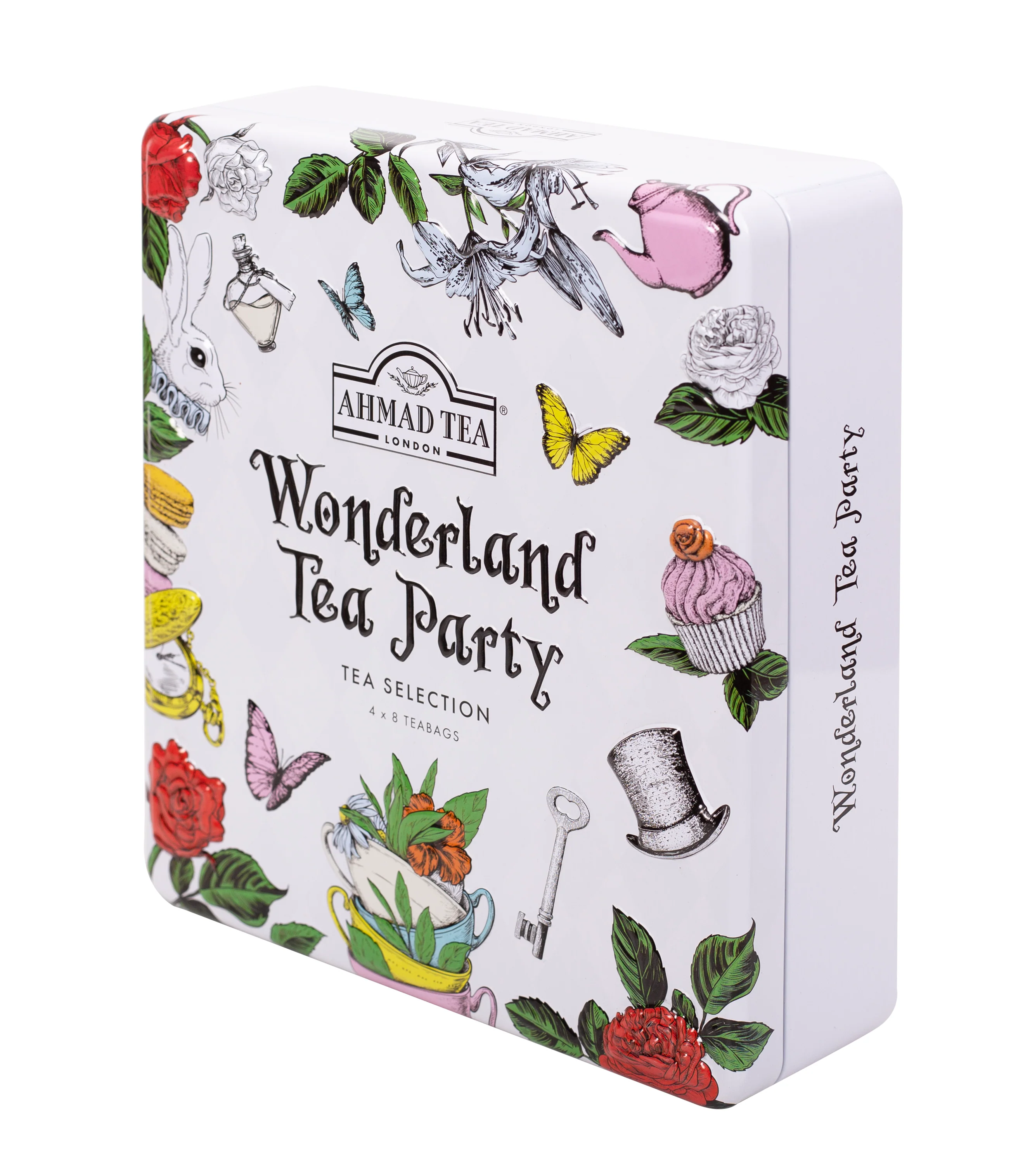 Wonderland Tea Party Tea Selection Caddy – 32 Teabags - Image 3